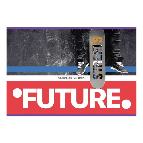 Альбом для рисования BG "Люблю спорт", А4, 8 листов, на скрепке