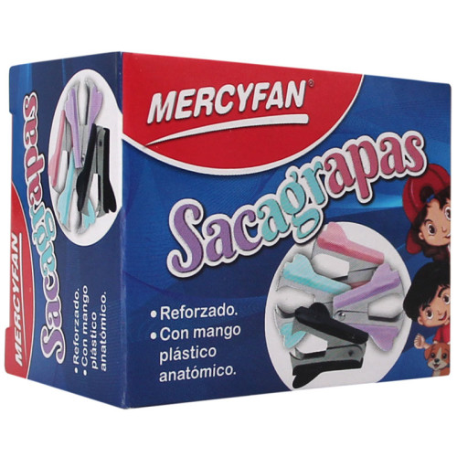 Антистеплер "Mercyfan", с фиксатором, черный