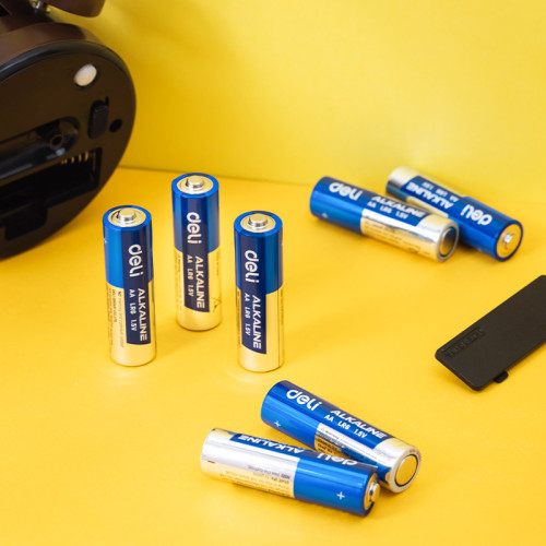Батарейки DELI Alkaline, LR6, 1.5V, AA, 4 шт/упак Батарейки DELI Alkaline, LR6, 1.5V, AA, 4 шт/упак