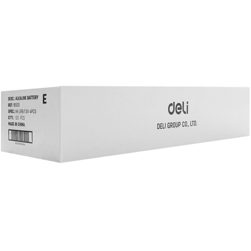 Батарейки DELI Alkaline, LR6, 1.5V, AA, 4 шт/упак Батарейки DELI Alkaline, LR6, 1.5V, AA, 4 шт/упак