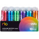 Батарейки DELI "RIO" Alkaline, LR6, 1.5V, AA, 4 шт/упак