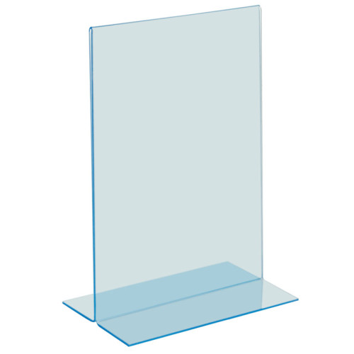 Бейдж настольный OfficeSpace, А5 210х148, двухсторонний вертикальный, прозрачный 