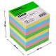 Блок для записей СТАММ "Имидж" цветной 8х8х8 см