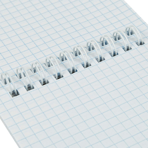 Блокнот BG "Для конференций" на спирали, А6, 60 листов в клетку, бордовый