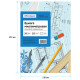 Бумага масштабно-координатная OfficeSpace, А4, 10 листов, 65 г/м2, голубая сетка