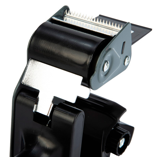 Диспенсер для упаковочной ленты DELI, металлический (ширина ленты до 50 мм)