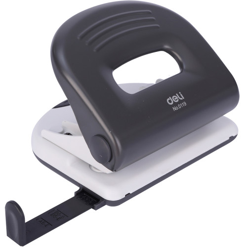 Дырокол DELI, до 25 листов, металлический корпус