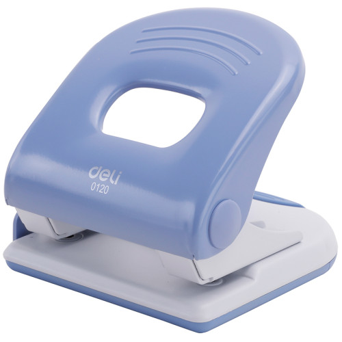 Дырокол DELI, до 40 листов, металлический корпус