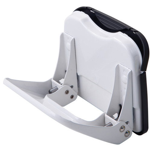 Дырокол DELI "E0137", до 20 листов, металлический корпус