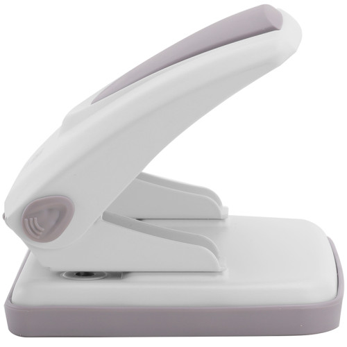 Дырокол DELI "PRO", до 20 листов, металлический корпус