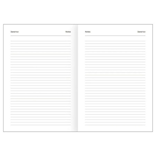 Ежедневник BG "БУМВИНИЛ" А5, недатированный, 160 листов, синий