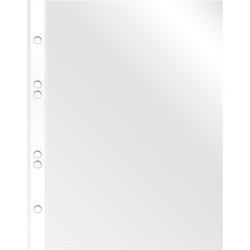 Файл-вкладыш Бюрократ Премиум, формат А5, 30 мкм 100 штук в упаковке