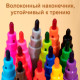 Фломастеры Deli "ColoRun", 12 цветов, ПВХ чехол