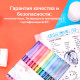 Фломастеры Deli "ColoRun", 12 цветов, ПВХ чехол