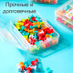 Гвоздики для доски DELI "RIO", цветные, 100 штук в пластиковой коробочке