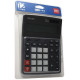 Калькулятор настольный DELI "1671A" 12 разрядный, 183х135х38 мм, темно-серый