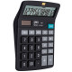 Калькулятор настольный DELI "E837" 12 разрядный, 150х120х52 мм, черный