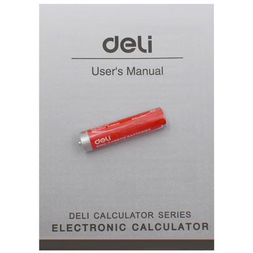 Калькулятор настольный DELI "М36" 12 разрядный, 130х133х27 мм, розовый