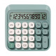Калькулятор настольный DELI "М36" 12 разрядный, 130х133х27 мм, зеленый