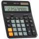 Калькулятор настольный DELI "М666" 12 разрядный, 176.4х129.8х28.4 мм, черный
