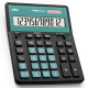 Калькулятор настольный DELI "М888" 12 разрядный, 202х159х31 мм, черный/зеленый
