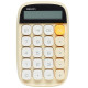 Калькулятор настольный DELI "TE35" 10 разрядный, 151х91х35 мм, желтый
