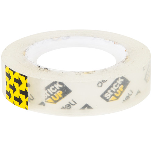 Клейкая лента DELI 12 мм х 30 м, прозрачная