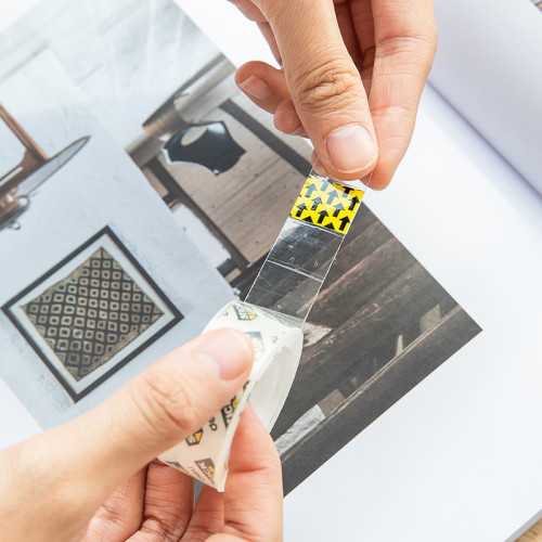 Клейкая лента DELI 12 мм х 30 м, прозрачная