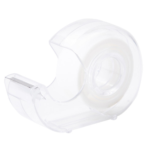 Клейкая лента в диспенсере DELI 18 мм х 7,62 м, невидимая