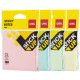 Клейкие листки DELI "Stick Up", 76 х76 мм, ассорти пастельные, 100 листов, европодвес