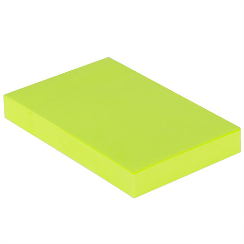 Клейкие листки DELI "Stick Up", 76х51 мм, ассорти неоновые, 100 листов