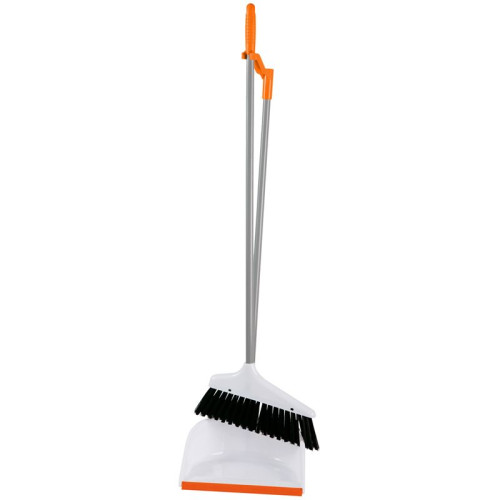 Комплект для уборки OfficeClean Professional, совок + щетка, метал.ручка 71,5см, резин.кромка Комплект для уборки OfficeClean Professional, совок + щетка, метал.ручка 71,5см, резин.кромка