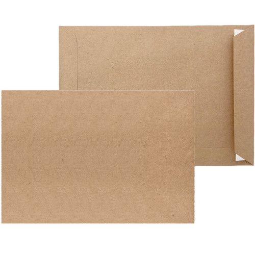 Конверт С4 UltraPac (229х324 мм) пакет, коричневый, удаляемая лента