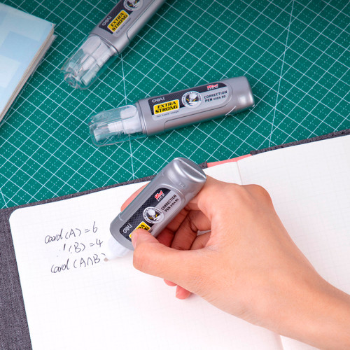 Корректирующая ручка DELI, 12 мл, металлический наконечник