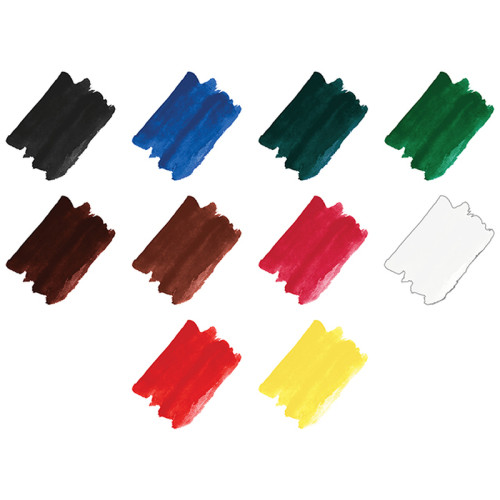 Краски акварельные медовые Гамма "Юный художник", без кисти, 10 цветов