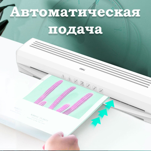 Ламинатор DELI формат A3 (260 мм/мин) Ламинатор DELI формат A3 (260 мм/мин)