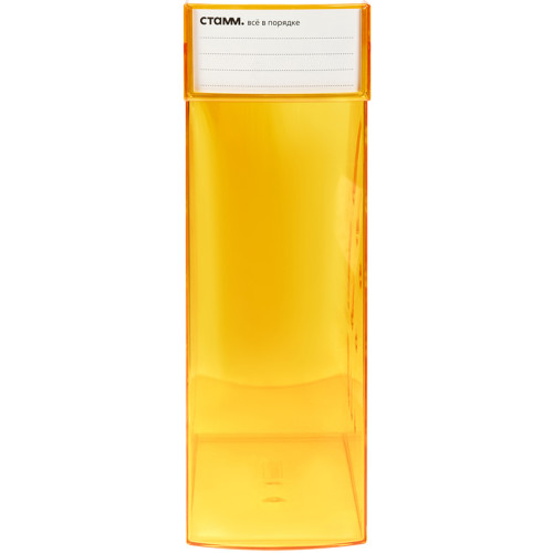 Лоток вертикальный СТАММ "Эксперт" тонированный, манго