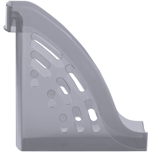 Лоток вертикальный СТАММ "Эксперт" тонированный, серый