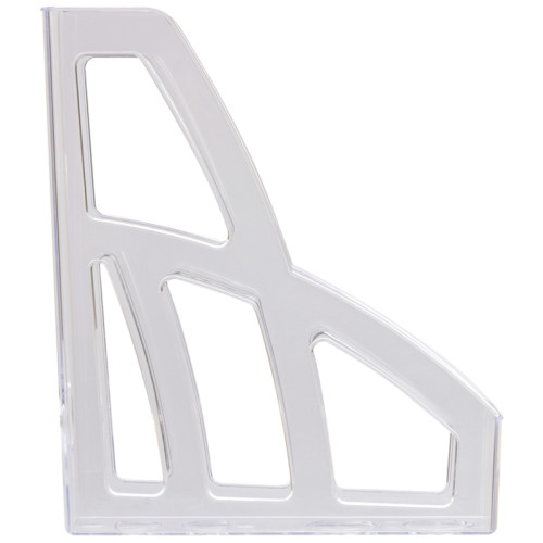 Лоток вертикальный СТАММ "ЛИДЕР", прозрачный