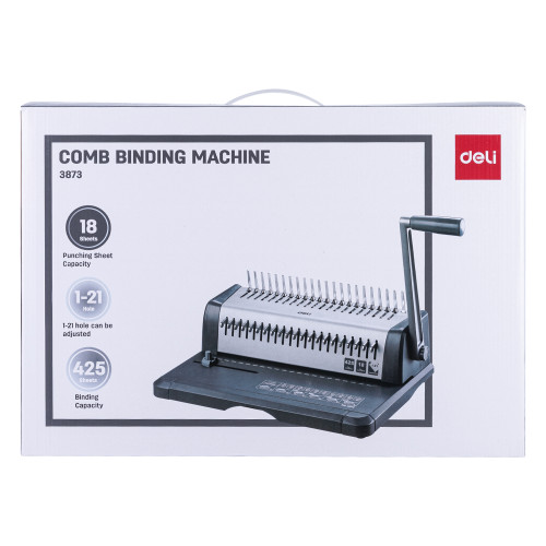 Машина для переплета Deli "3873"