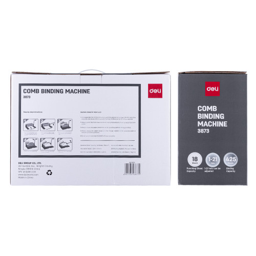 Машина для переплета Deli "3873"