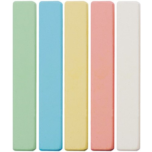 Мел цветной для асфальта Мульти-Пульти "Енот в Австралии", 5 цв., картонная коробка