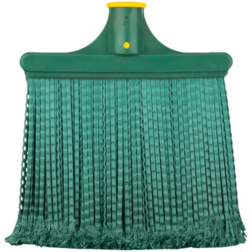 Метла "Vega", для улицы, плоская веерная 26х16.5 см, деревянный черенк 120 см