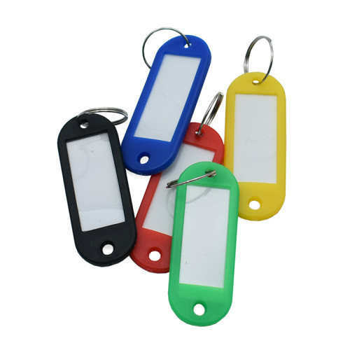 Набор брелков BASY "80102" для ключей, 60 мм., 50 шт/упак, ассорти