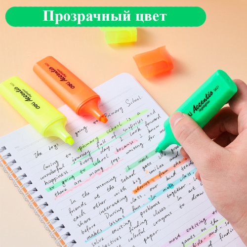 Набор текстовыделителей DELI S622 1-5 мм, 4 цвета Набор текстовыделителей DELI S622 1-5 мм, 4 цвета
