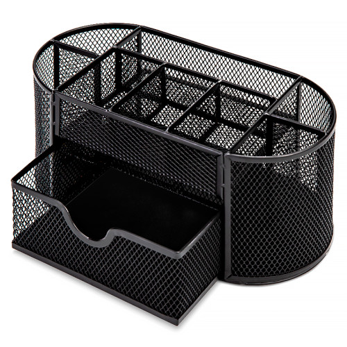 Органайзер DELI 220х112х104 мм, металлический, черный