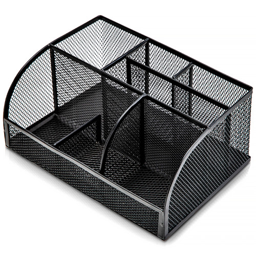 Органайзер DELI 223х140х100 мм, металлический, черный