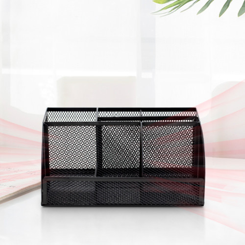 Органайзер DELI 223х140х100 мм, металлический, черный