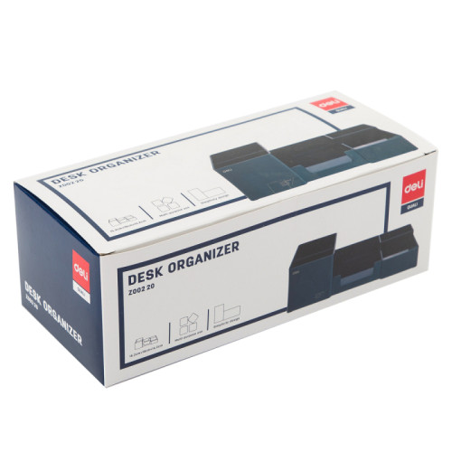 Органайзер DELI 254х112х90 мм, черный 