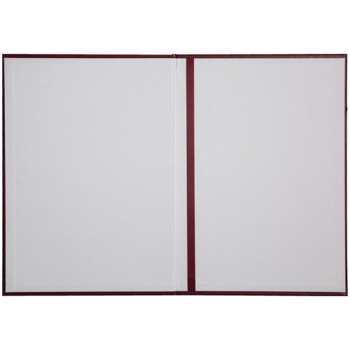 Папка адресная OfficeSpace 220х310 "НА ПОДПИСЬ", бумвинил, бордовая